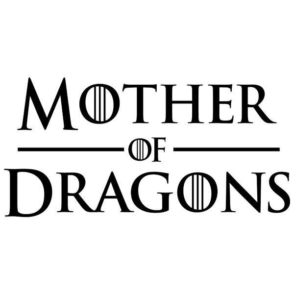 Wall Stickers: Headboard Mother of Dragons