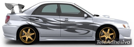 Car & Motorbike Stickers: Kit Extreme Graphics 18