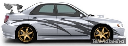 Car & Motorbike Stickers: Kit Extreme Graphics 25 2