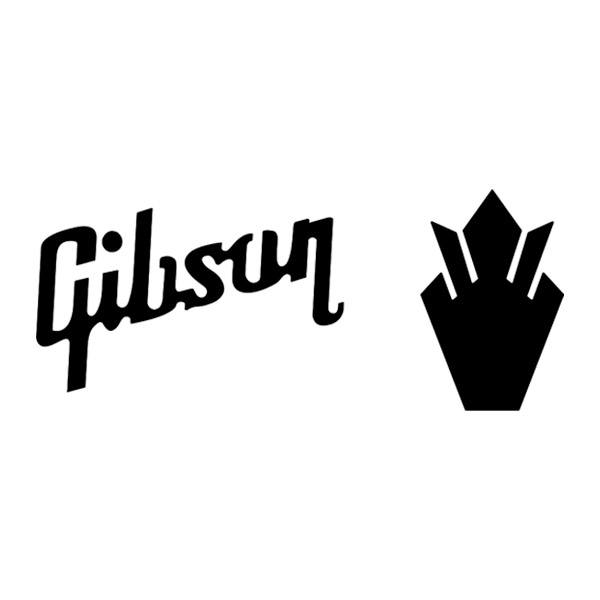 Car & Motorbike Stickers: Gibson Logo