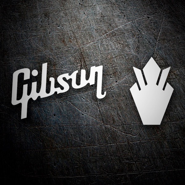 Car & Motorbike Stickers: Gibson Logo