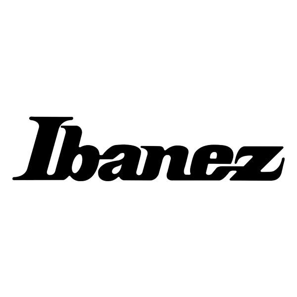 Car & Motorbike Stickers: Guitar Ibanez Emblem