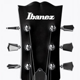 Car & Motorbike Stickers: Guitar Ibanez Emblem 2