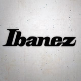 Car & Motorbike Stickers: Guitar Ibanez Emblem 3