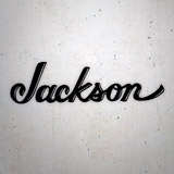 Car & Motorbike Stickers: Jackson Guitar 3