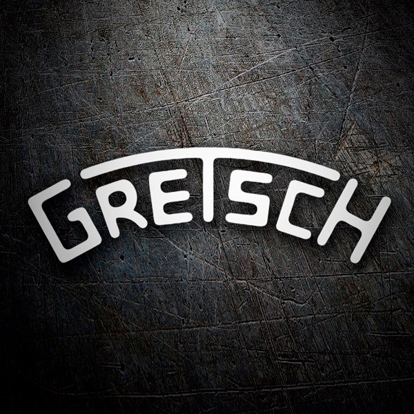 Car & Motorbike Stickers: Guitar Gretsch