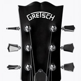 Car & Motorbike Stickers: Guitar Gretsch 2