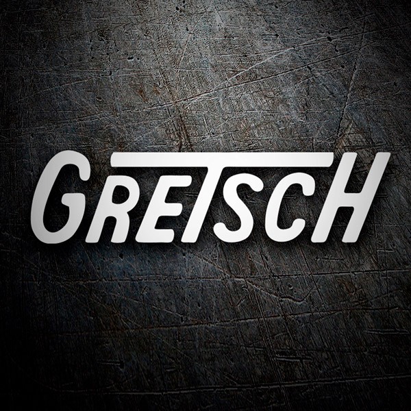 Car & Motorbike Stickers: Guitar Gretsch II