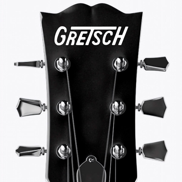 Car & Motorbike Stickers: Guitar Gretsch II