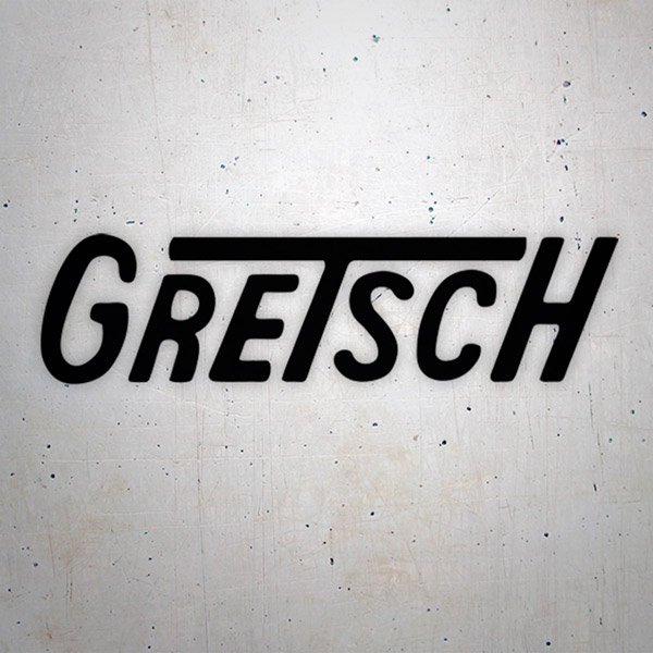Car & Motorbike Stickers: Guitar Gretsch II
