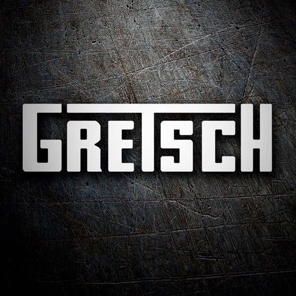 Car & Motorbike Stickers: Guitar Gretsch III