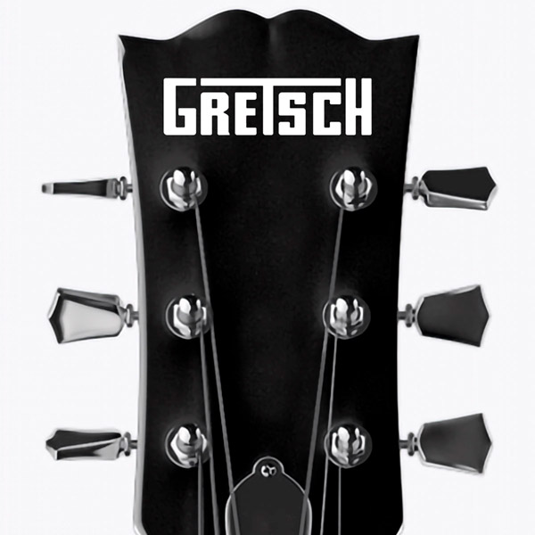 Car & Motorbike Stickers: Guitar Gretsch III