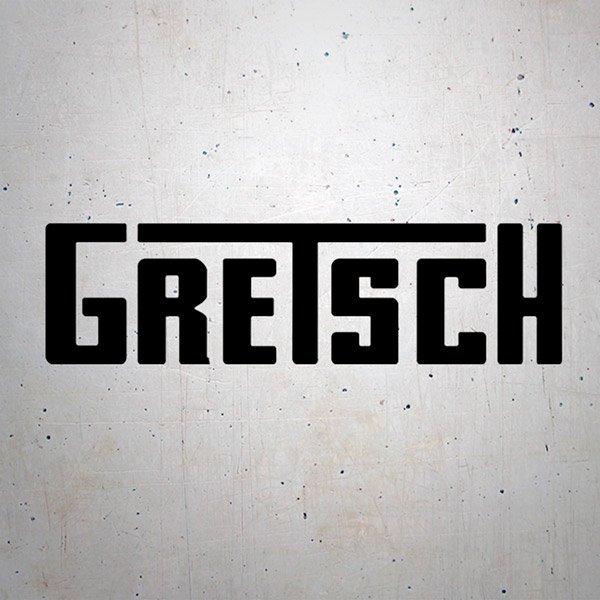 Car & Motorbike Stickers: Guitar Gretsch III