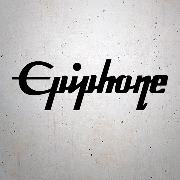 Car & Motorbike Stickers: Guitar Epiphone