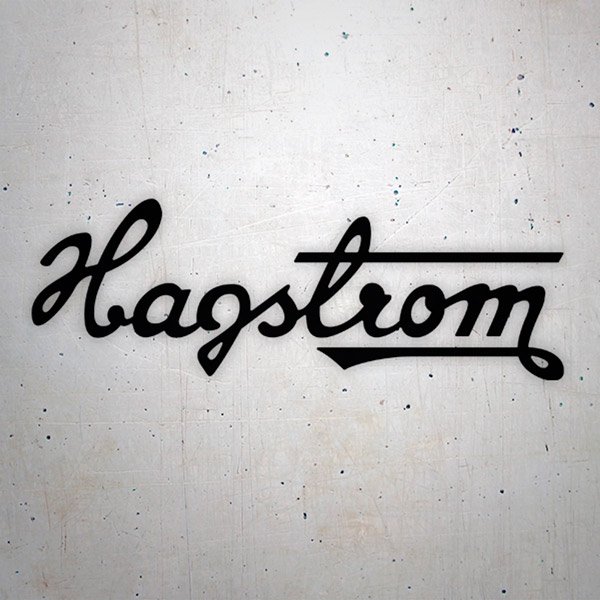 Car & Motorbike Stickers: Hagstrom