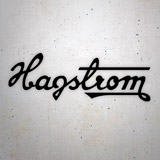 Car & Motorbike Stickers: Hagstrom 3