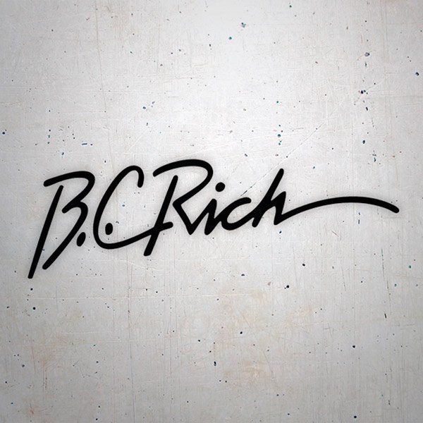 Car & Motorbike Stickers: BC Rich