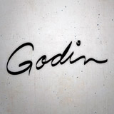 Car & Motorbike Stickers: Godin 3