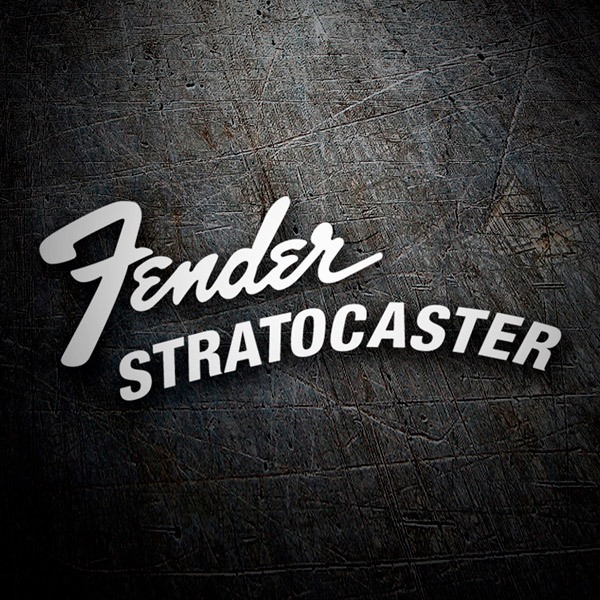 Car & Motorbike Stickers: Fender Stratocaster 0