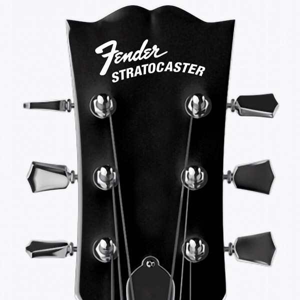 Car & Motorbike Stickers: Fender Stratocaster