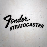 Car & Motorbike Stickers: Fender Stratocaster 3