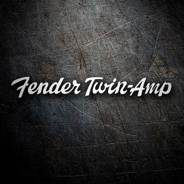 Car & Motorbike Stickers: Fender Twin-Amp