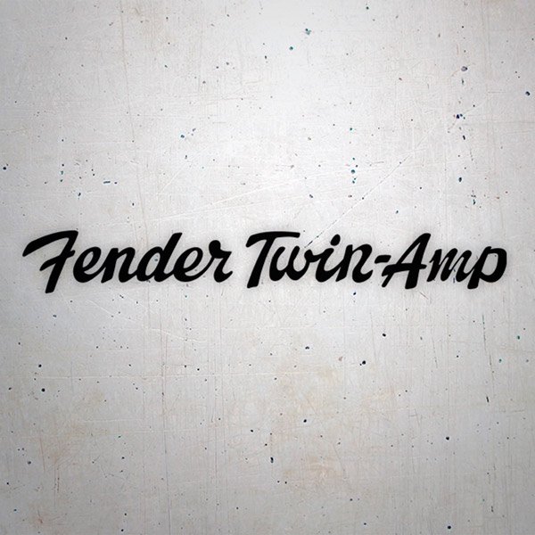 Car & Motorbike Stickers: Fender Twin-Amp