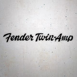 Car & Motorbike Stickers: Fender Twin-Amp 3