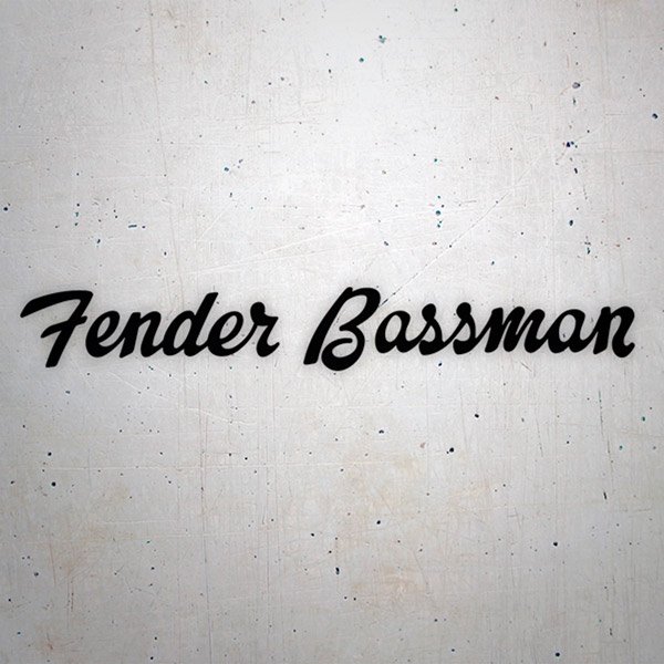 Car & Motorbike Stickers: Fender Bassman