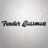 Car & Motorbike Stickers: Fender Bassman 3