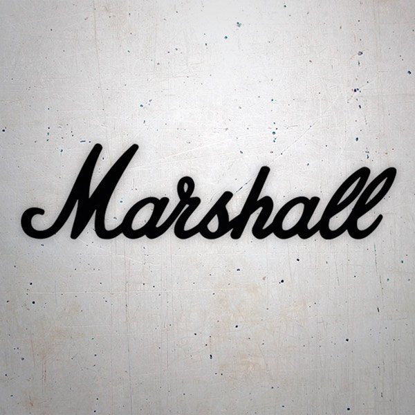 Car & Motorbike Stickers: Marshall