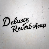 Car & Motorbike Stickers: Fender Deluxe Reverb-Amp 3
