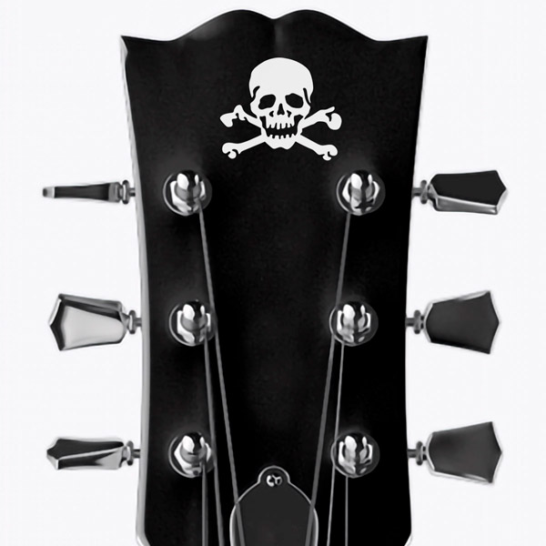 Car & Motorbike Stickers: Skull with Crossed Bones