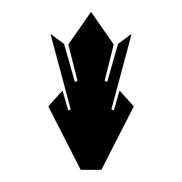Car & Motorbike Stickers: Gibson Split Diamond
