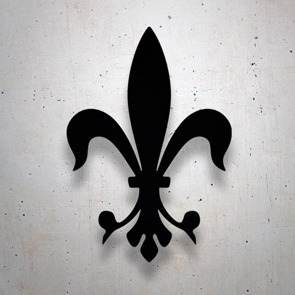 Car & Motorbike Stickers: Fleur de Lis