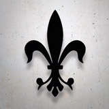 Car & Motorbike Stickers: Fleur de Lis 3