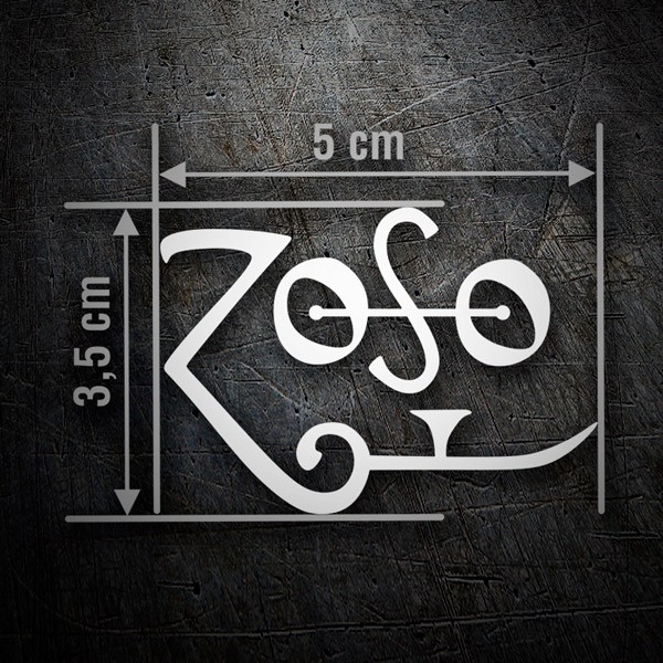 Zoso Symbol - Led Zeppelin 0