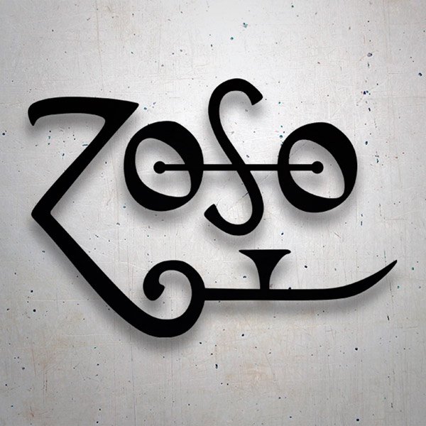 Zoso Symbol - Led Zeppelin 3