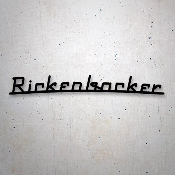 Car & Motorbike Stickers: Rickenbacker