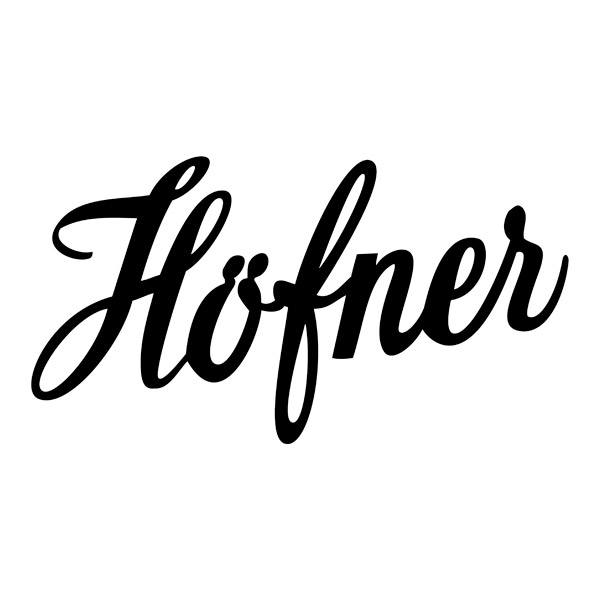 Car & Motorbike Stickers: Höfner