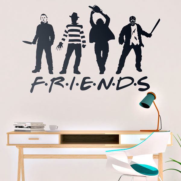Horror Icons Friends Parody 0