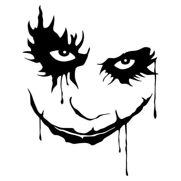 Wall Stickers: Face of the Joker (Batman)