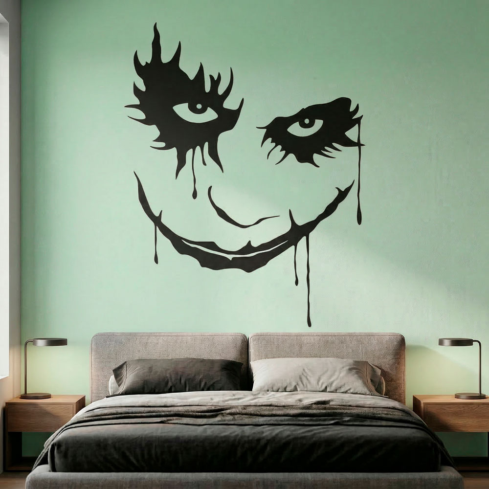 Wall Stickers: Face of the Joker (Batman)
