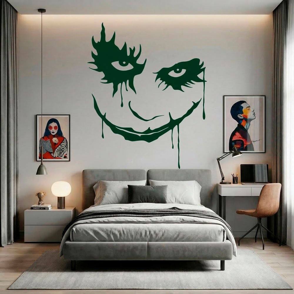 Wall Stickers: Face of the Joker (Batman)