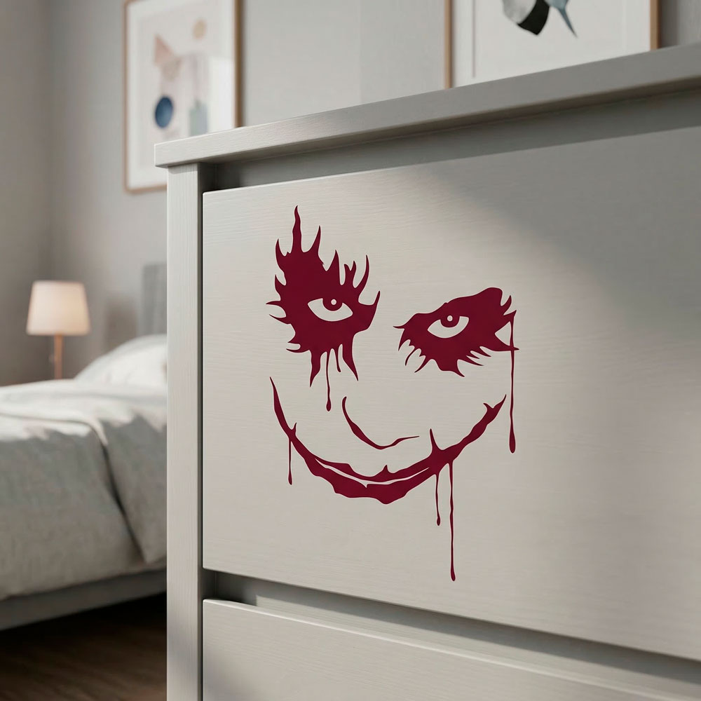 Wall Stickers: Face of the Joker (Batman)