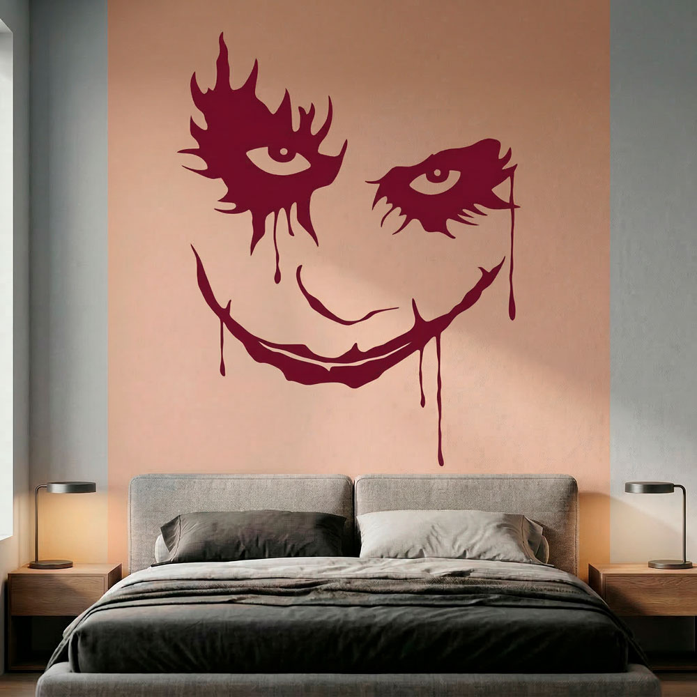 Wall Stickers: Face of the Joker (Batman)