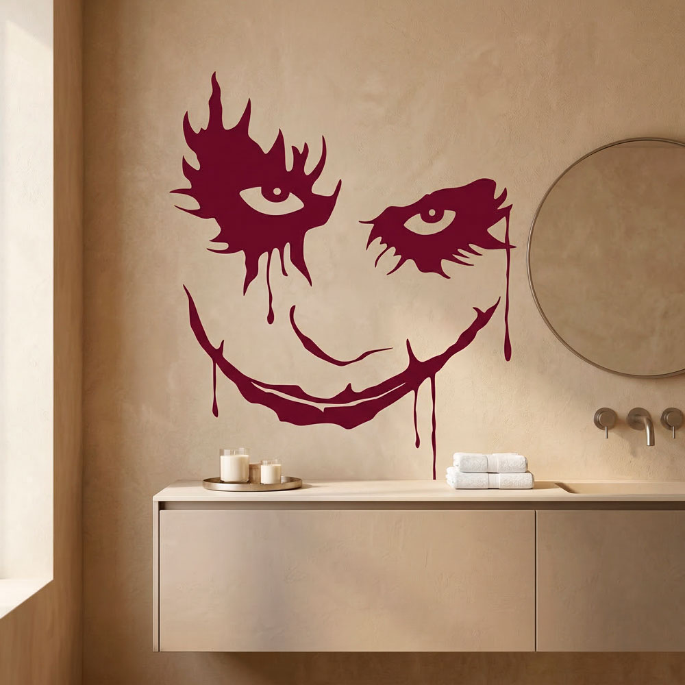 Wall Stickers: Face of the Joker (Batman)