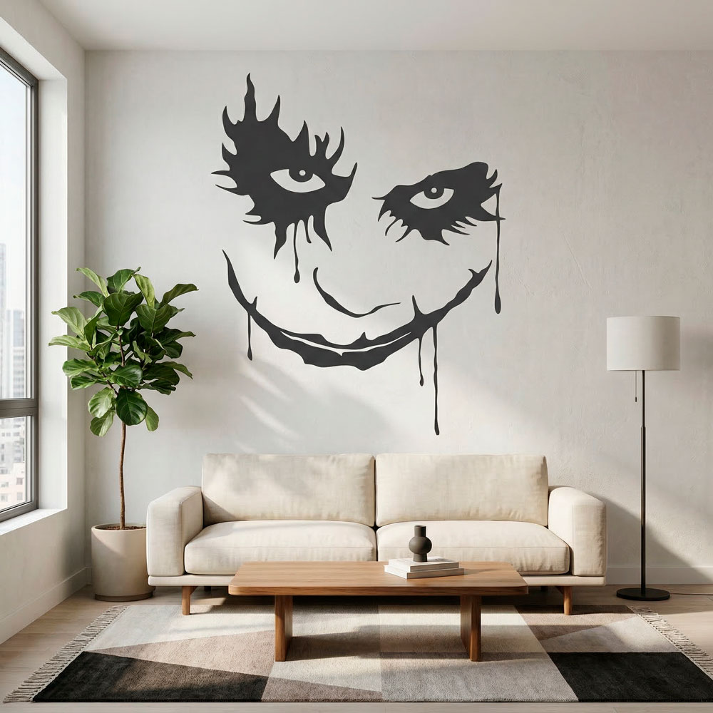Wall Stickers: Face of the Joker (Batman)