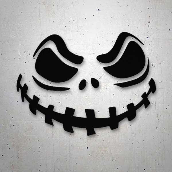 Car & Motorbike Stickers: Evil smile