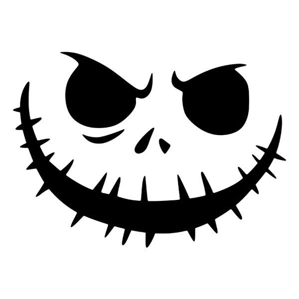 Car & Motorbike Stickers: Smile Jack Skellington